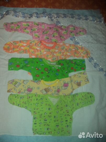 Трикотажные кофточки, распошонки