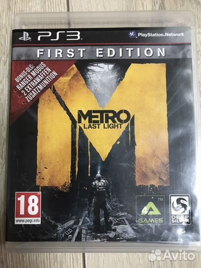 Metro last light ps3 игра