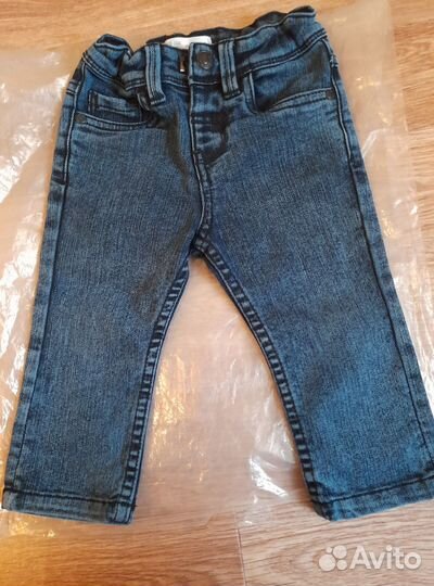 Джинсы на мальчика 74 80