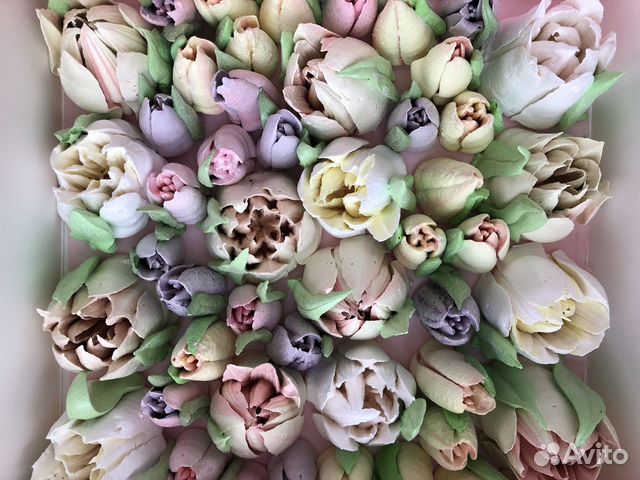 Цветы из зефира / Зефир / Съедобный букет