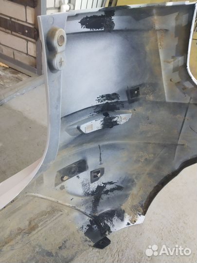 Бампер задний Лада икс рей x-ray