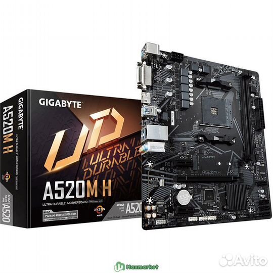 Материнская плата gigabyte A520M H