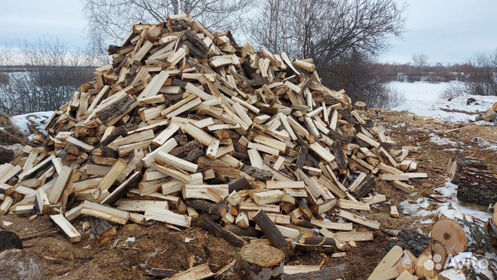 Дрова колотые