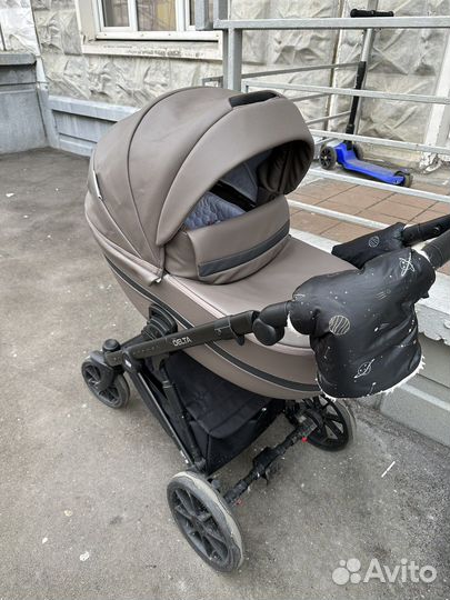 Коляска Riko Basic Delta Ecco 3 в 1 Mokka