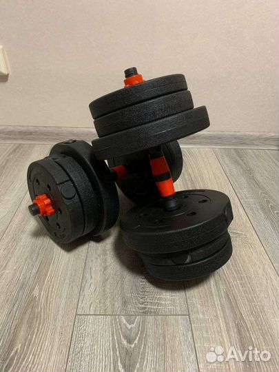 Гантели разборные