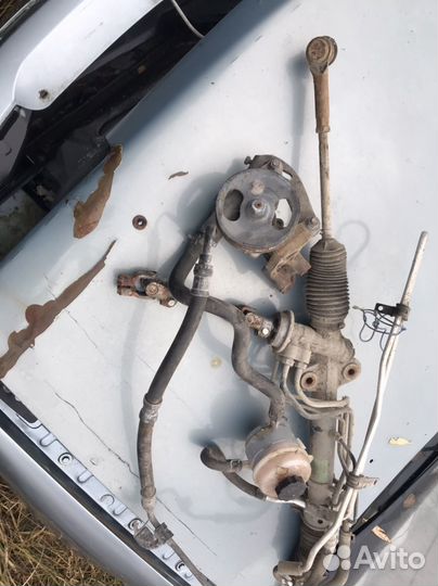 Kia spectra рулевая рейка насос гура