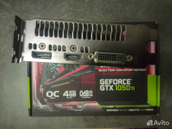 Видеокарта GeForce GTX 1050 Ti Expedition OC 4GB