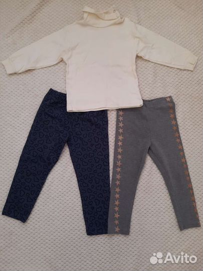 Брендовые вещи пакетом на девочку 92 98