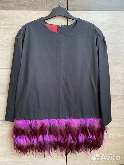 Кофта с перьями LN family