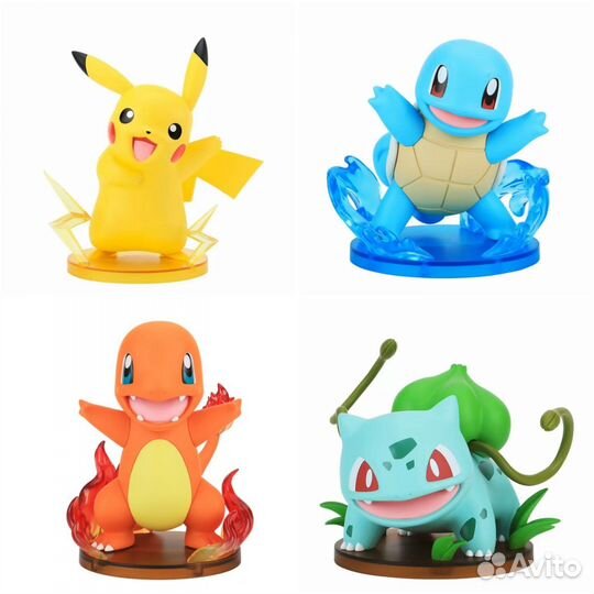 Покемоны на подставке