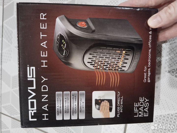 Портативный мини обогреватель