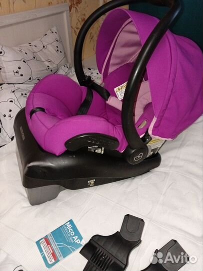 Автолюлька с базой изофикс