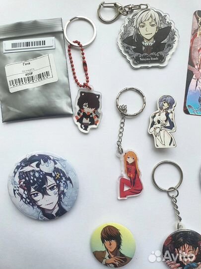 Значки с аниме