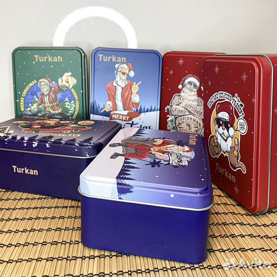 Носки мужские новогодние в подарочной упаковке