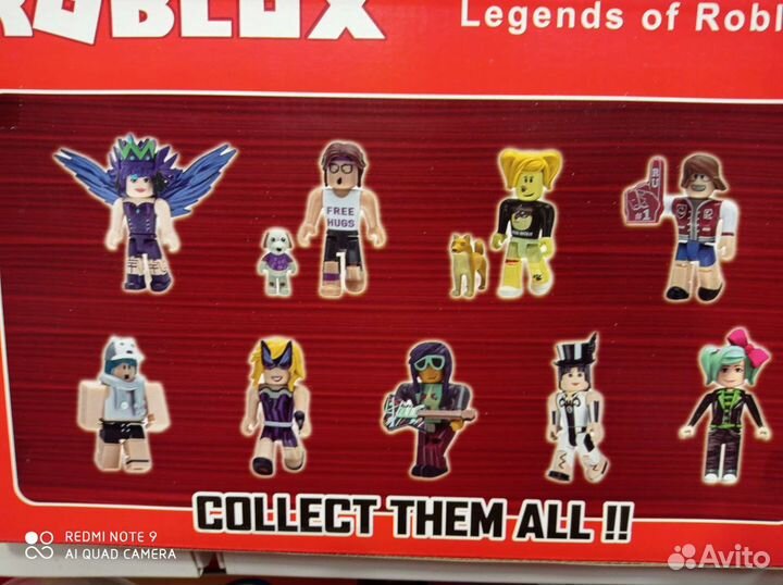 Роблокс Roblox 9 шт