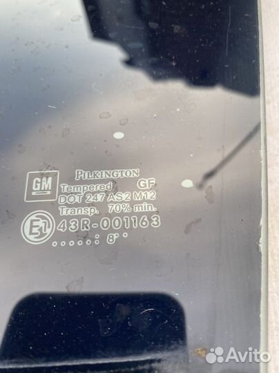 Стекла задних дверей Opel Astra H Sedan 2008