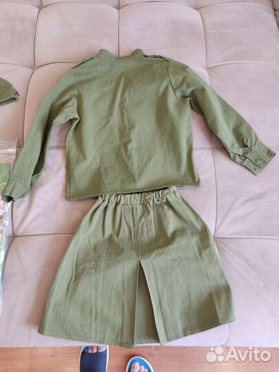 Военный костюм для девочки 134