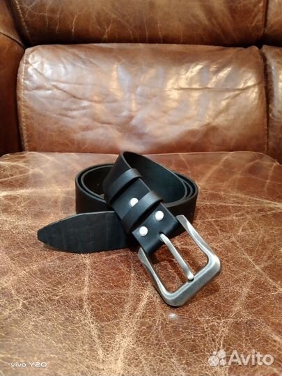 Мужской ремень из натуральной кожи