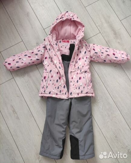 Зимний костюм для девочки 104