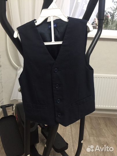 Школьный костюм для мальчика 128 синий