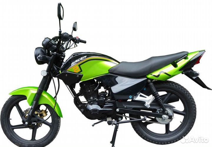 Мотоцикл racer RC150-23 tiger(зелёный)