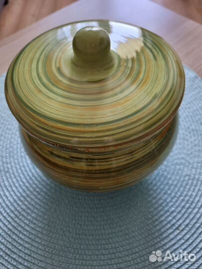 Горшочек для запекания керамический большой