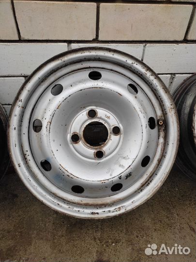 Диски штампованные r14 на renault logan