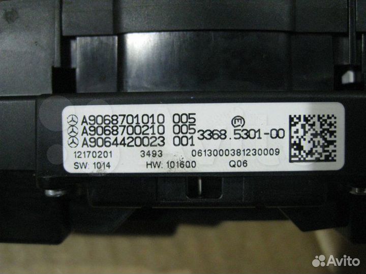 Блок кнопок Mercedes Sprinter