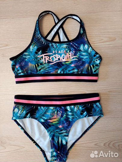 Купальник шапочка и очки