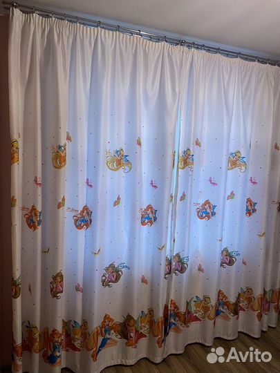 Комплект шторы и тюль