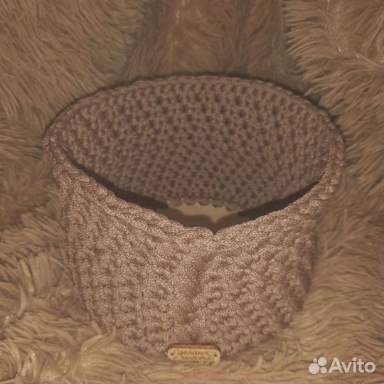 Корзина из шнура ( с хорошей энергетикой )