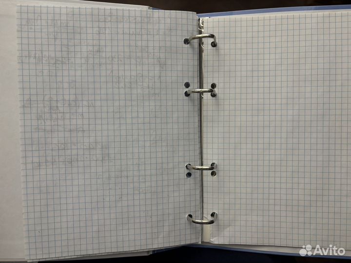 Тетрадь на кольцах a5