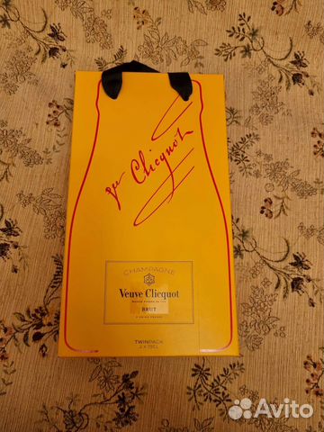 Коробка из под шампанского Veuve Clicquot Вдова