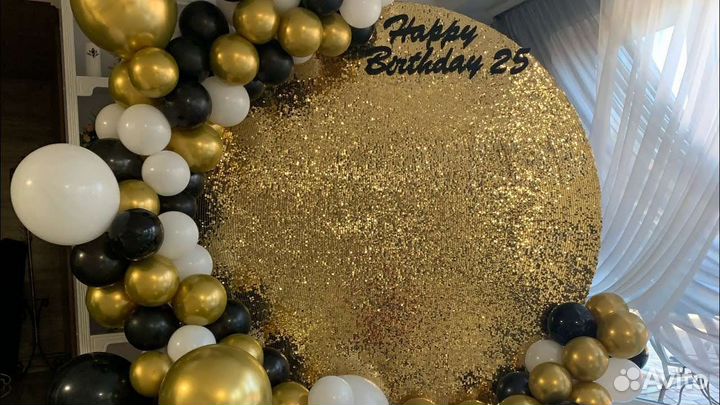 Арка круглая каркас для фотозоны на нг, свадьбу