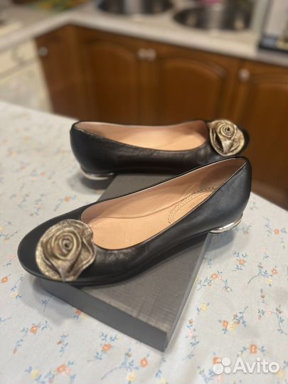 Балетки натуральная кожа Италия 39 раз