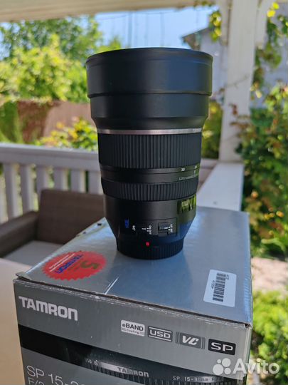 Tamron SP 15-30 mm F 2.8 Di VC USD Canon