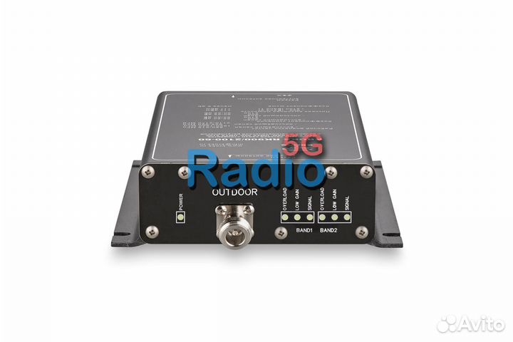 Репитер GSM900 3G 60дБ Kroks N-female