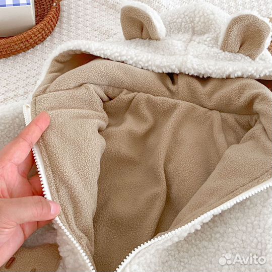 Плюшевый комбинезон 74