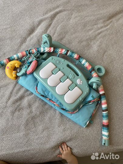 Детский развивающий коврик с Пианино