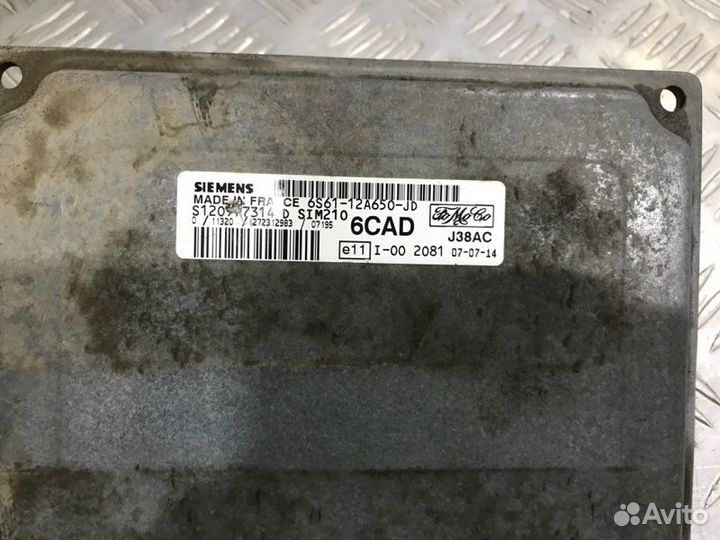 Блок управления двигателем Ford Fusion