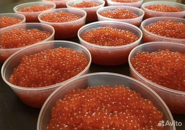 Икра кеты фасовка 250 гр и 500 гр