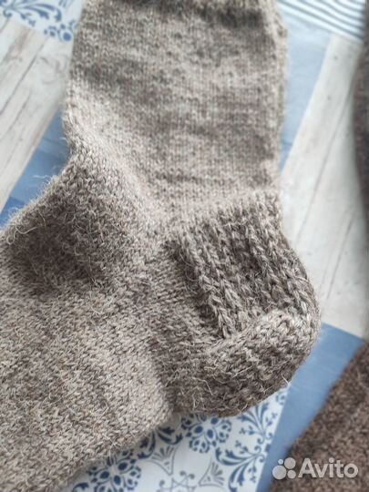 Носки вязаные мужские