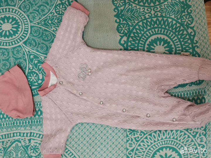 Комплект на выписку для девочки