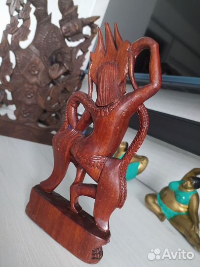 Статуэтка панно барельеф танцующая богиня Индия