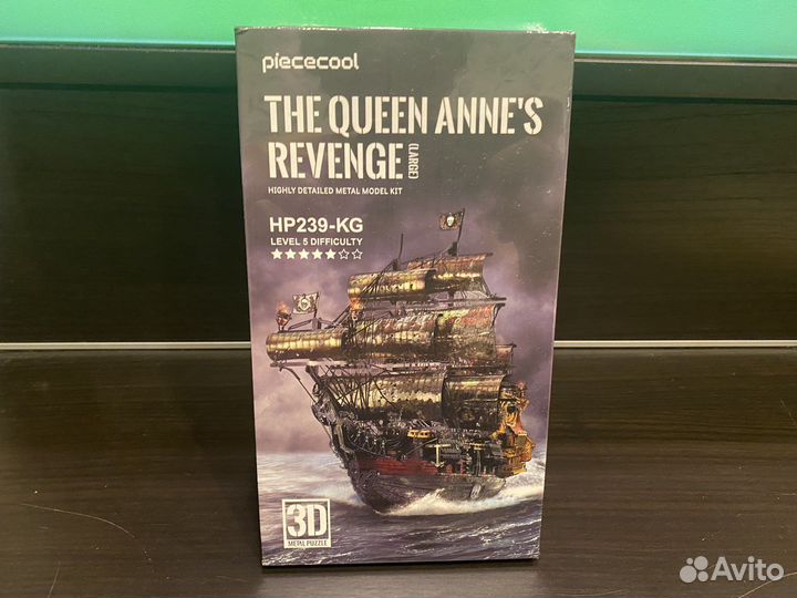 Конструктор «Месть королевы Анны». Металл. Новый