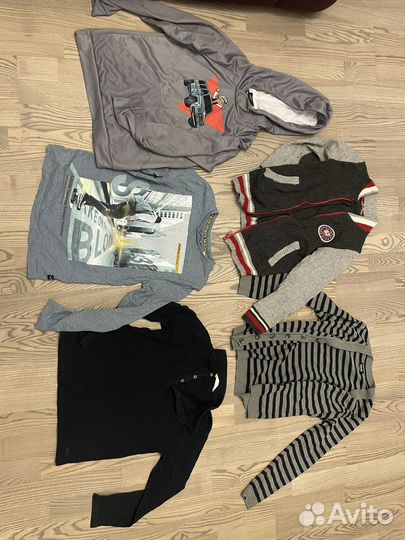 Вещи пакетом на мальчика рост 128 134