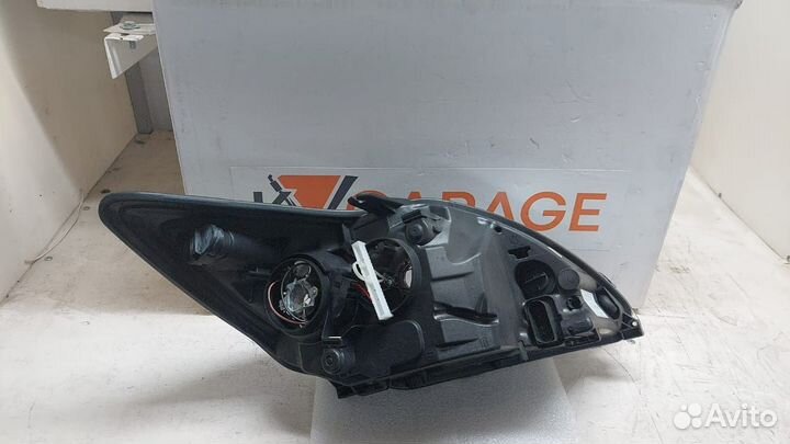 Фара Ford Focus 2 2008-2011 черная
