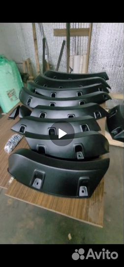 Расширители арок на митсубичи поджеро спорт 2