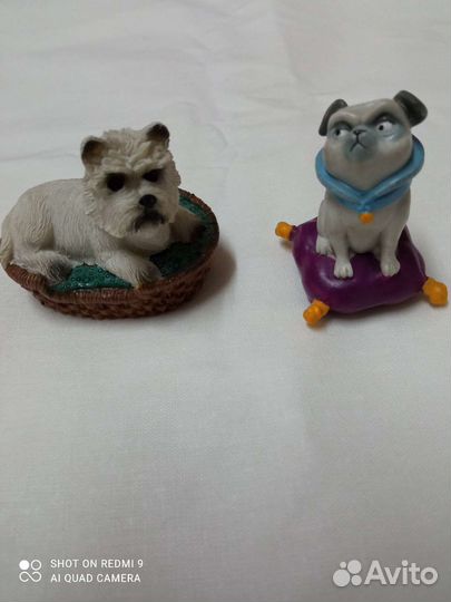 Коллекция,фигурки собачек