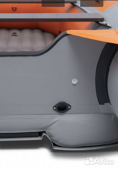 Лодка mishimo river JET430 под водомет оранжевый